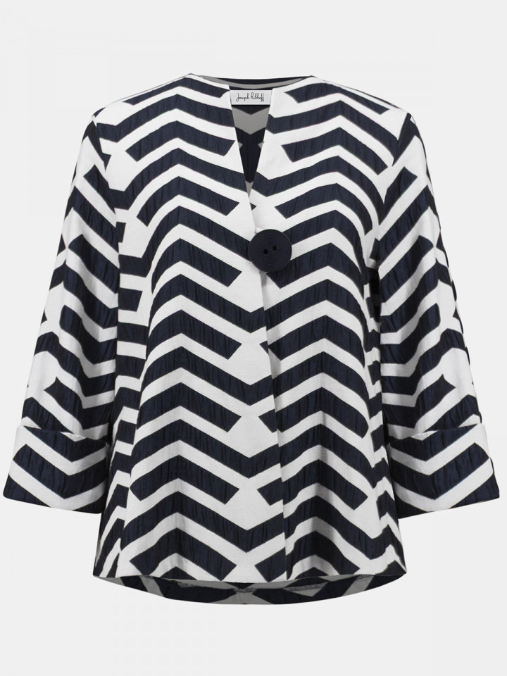 Jacka marin/offwhite från Joseph Ribkoff