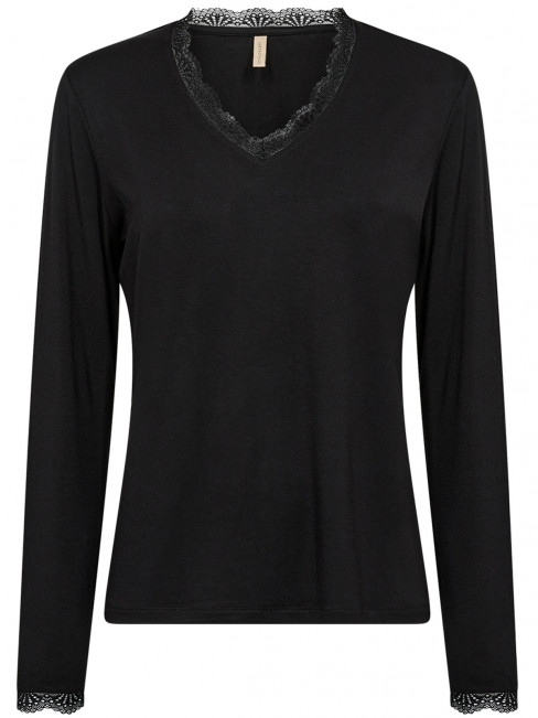 Topp Marica svart med spets från SoyaConcept 2