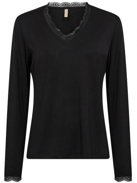 Topp Marica svart med spets från SoyaConcept