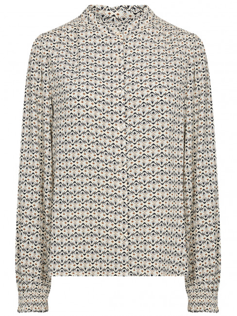 Blus Bellua cremevit/blå från SoyaConcept 2