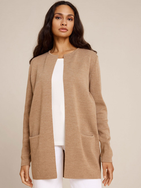 Kofta Vera Camel från SibinLinnebjerg