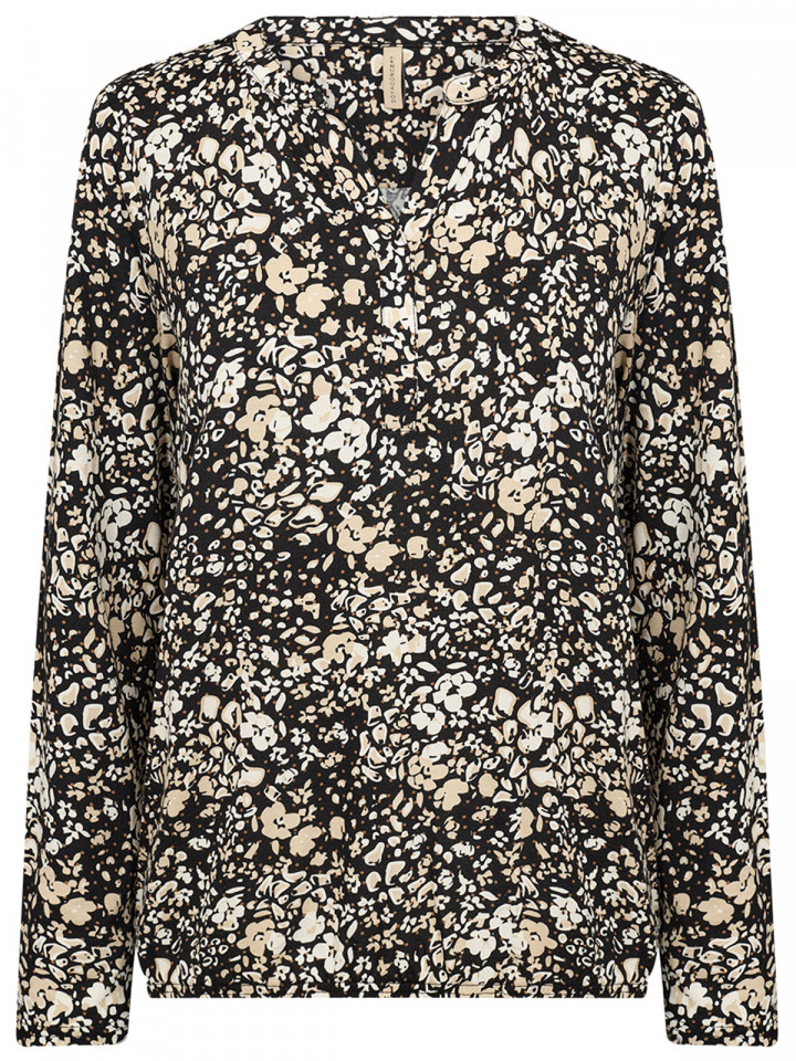 Trikåtopp Felicity Svart från...