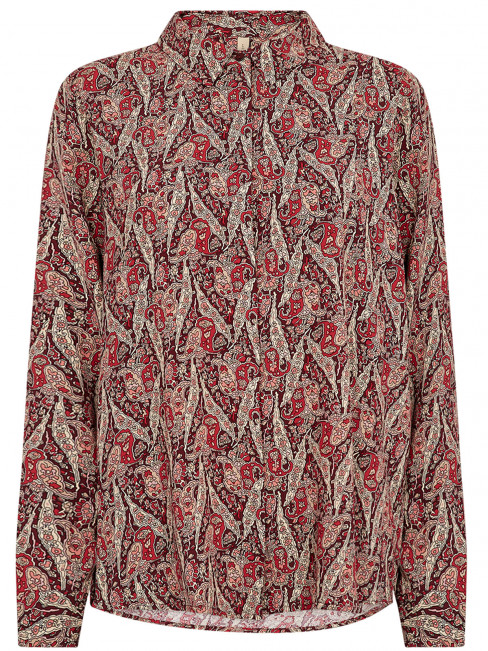 Viskosblus Ilya röd från SoyaConcept 2