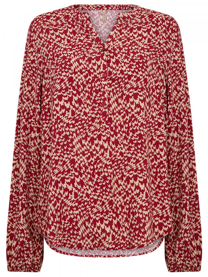 Viskosblus Van röd från SoyaConcept