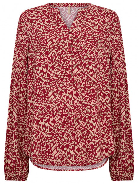 Viskosblus Van röd från SoyaConcept