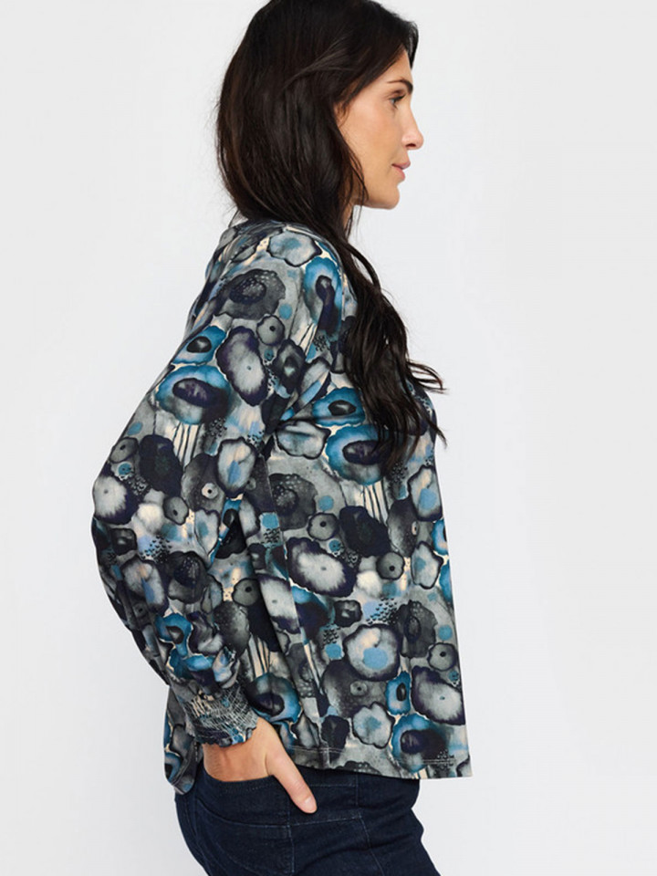 Topp Kathrine blue flower från 2-biz