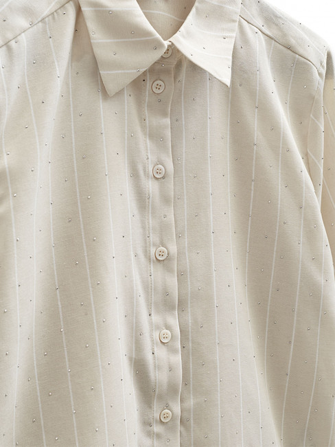 Skjorta strass Solly Sand från FreeQuent 2