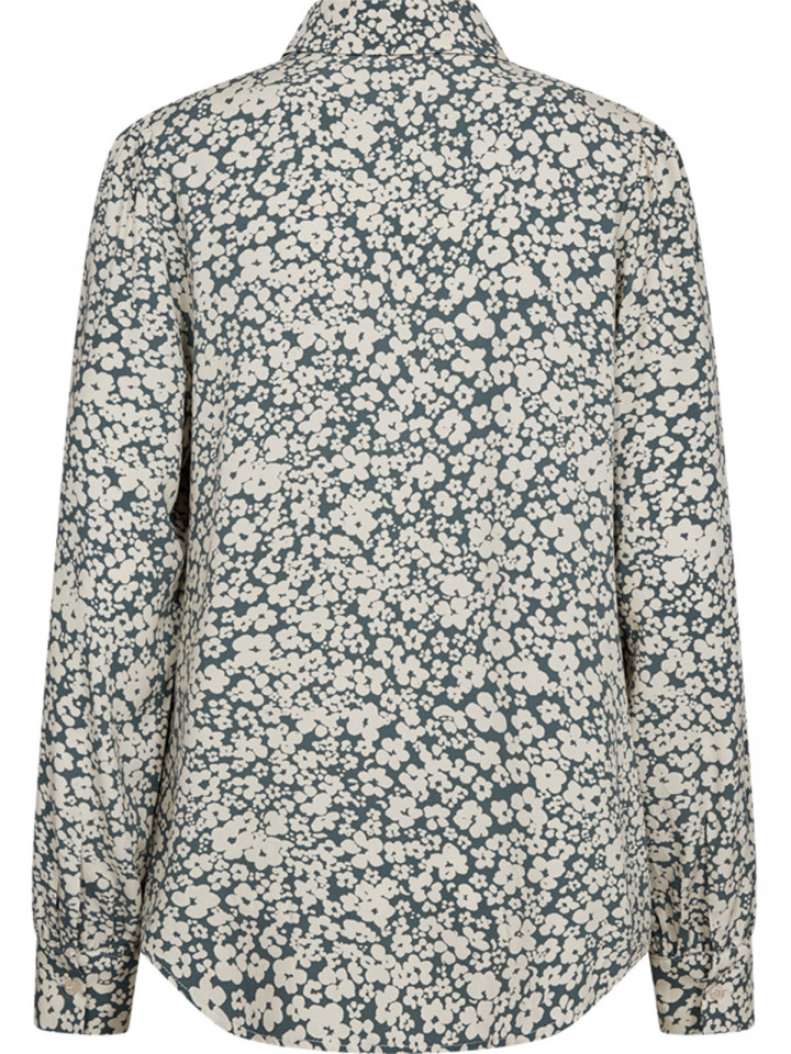 Viskosblus Adney forest grön från...