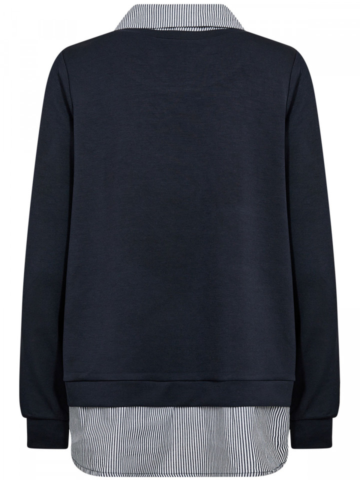 Tröja med blus Banu marin från...