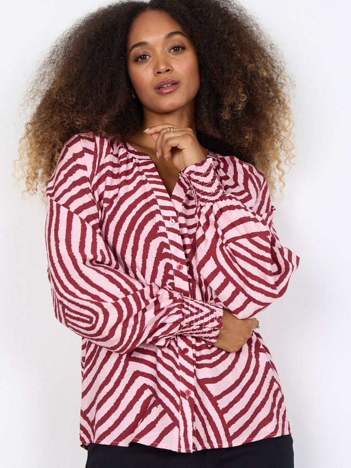 Blus Becca röd/rosa från SoyaConcept