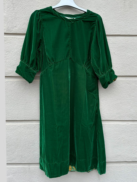 Sammetsklänning Giulia grön från Gossip