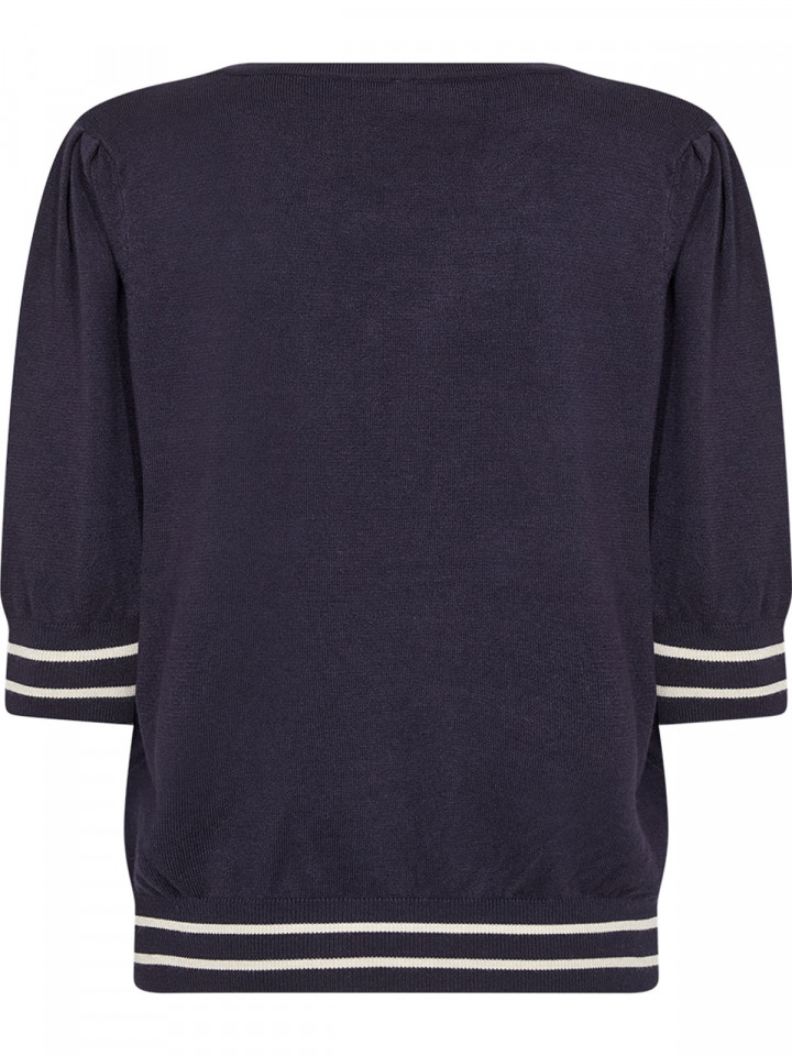 Finstickad Topp Dollie marin från...