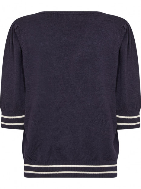 Finstickad Topp Dollie marin från SoyaConcept