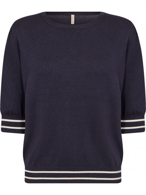 Finstickad Topp Dollie marin från SoyaConcept 2