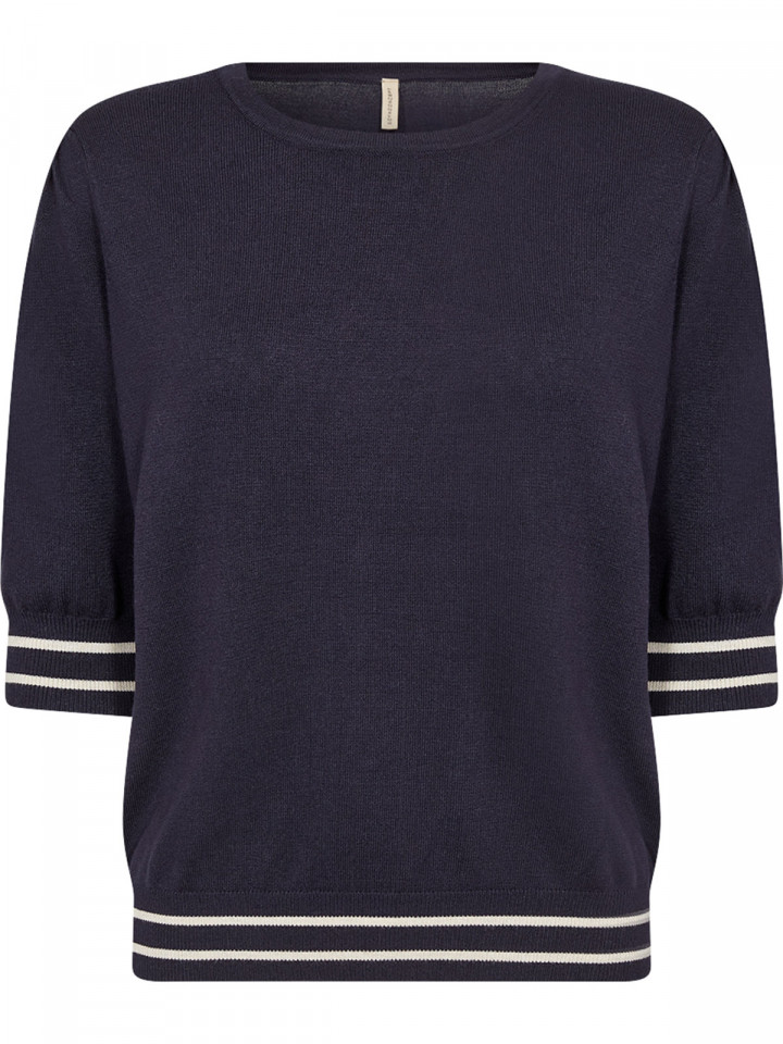 Finstickad Topp Dollie marin från...