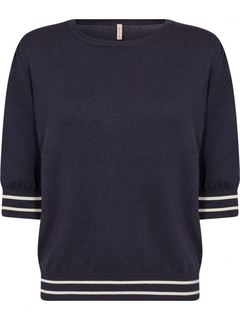 Finstickad Topp Dollie marin från SoyaConcept