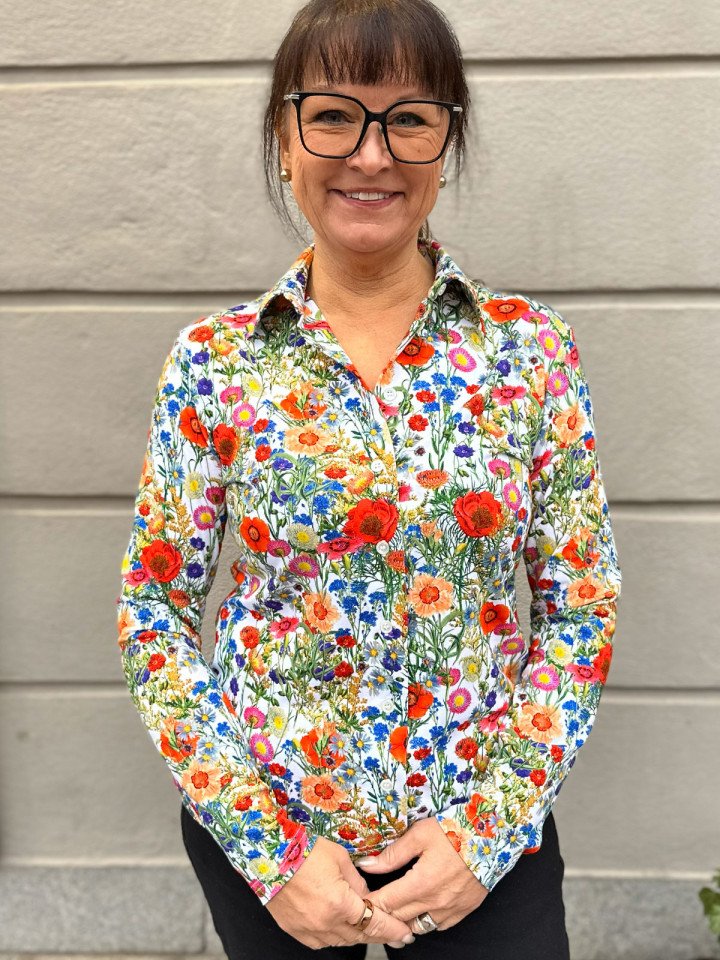 Trikåblus Ferrara verano från Camilla Thulin