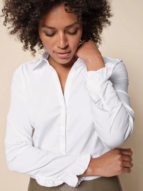 Skjorta Mattie Flip vit från Mos Mosh