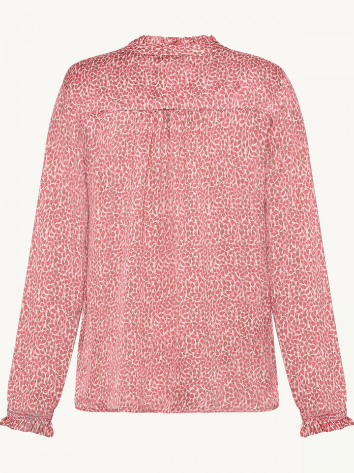 Satinblus Sadie korall från Claire