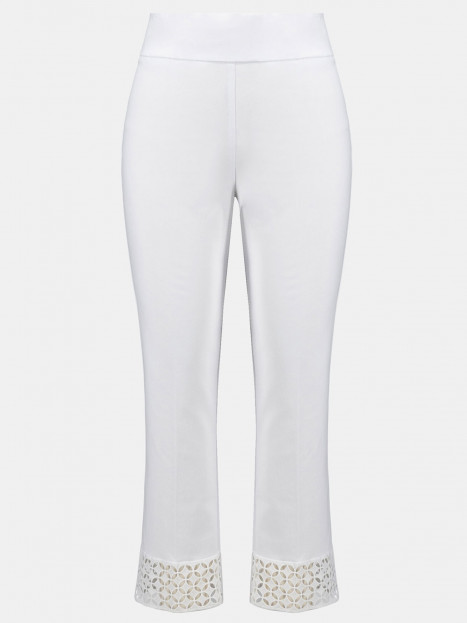 Byxa 7/8 vit spetskant från Joseph Ribkoff