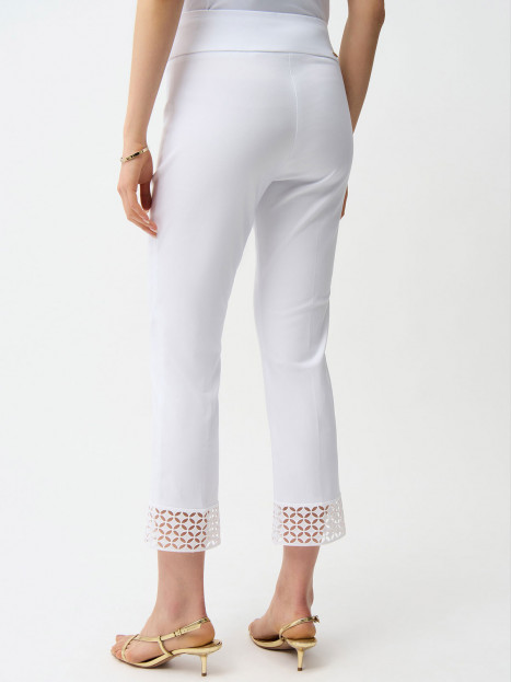 Byxa 7/8 vit spetskant från Joseph Ribkoff