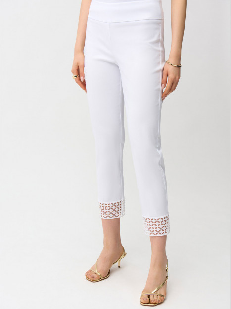 Byxa 7/8 vit spetskant från Joseph Ribkoff