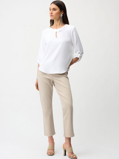 Blus elegant vit från Joseph Ribkoff