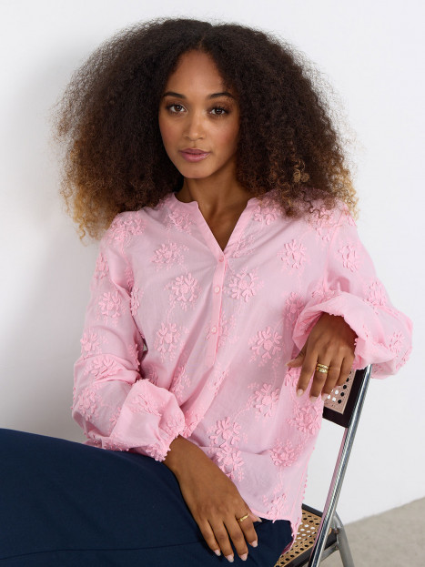 Blus Barbra rosa från SoyaConcept