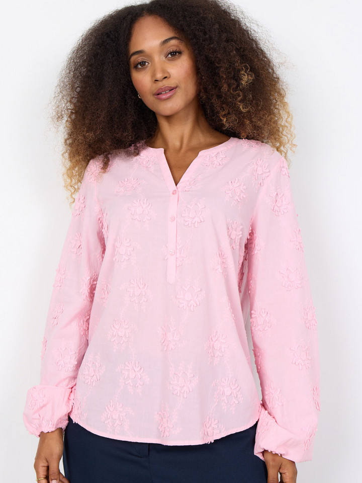 Blus Barbra rosa från SoyaConcept