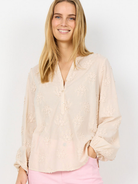 Blus Barbra creme från SoyaConcept