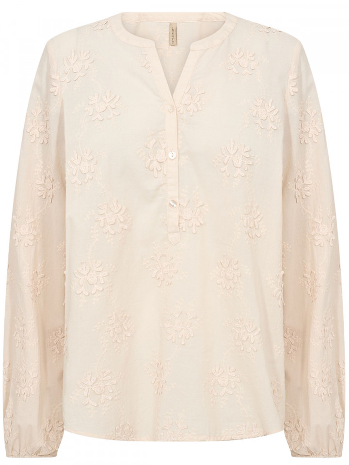 Blus Barbra creme från SoyaConcept