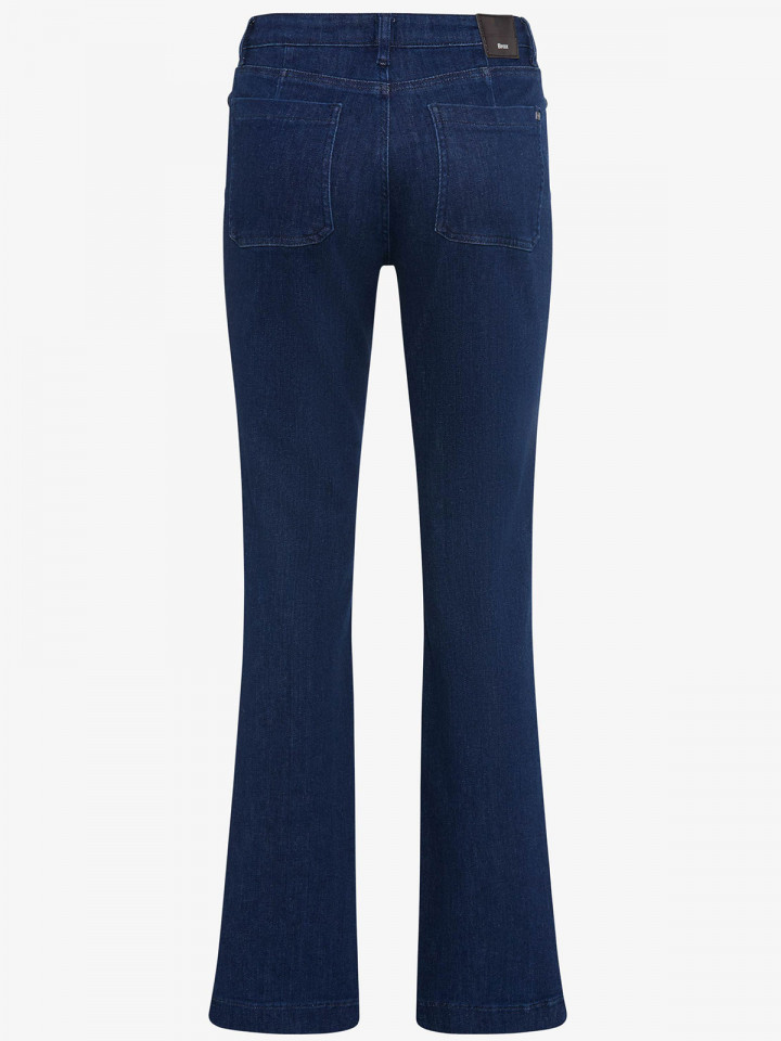 Jeans Vintage stretch Mary mörk denim...