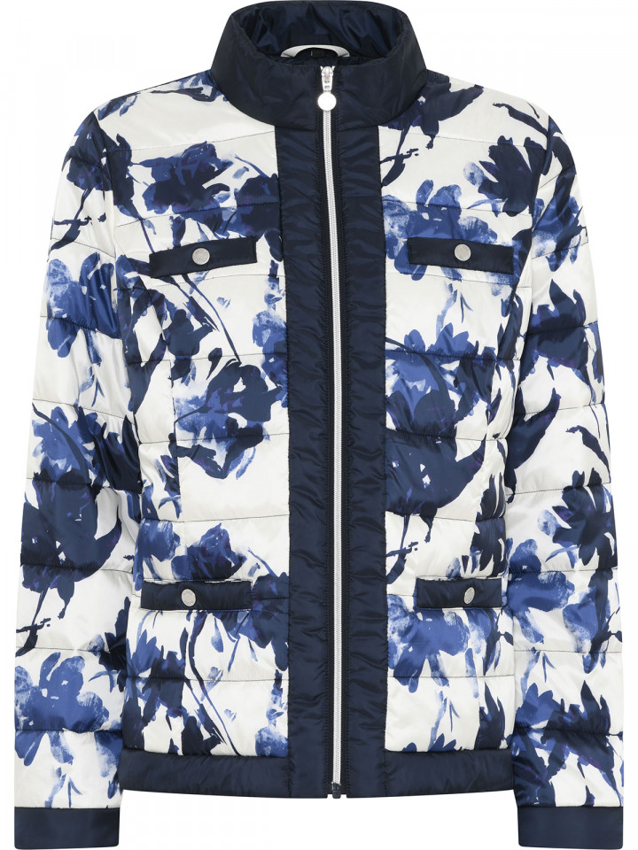 Täckjacka marin blom från Micha