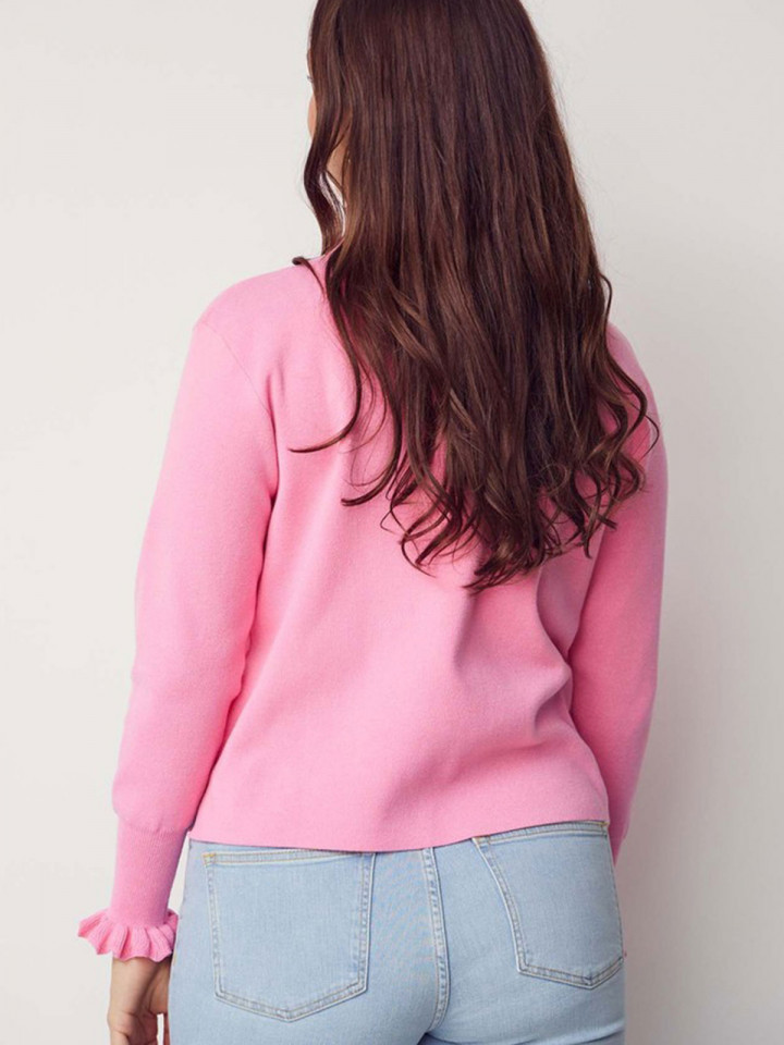 Tröja Frigga rosa från Isay