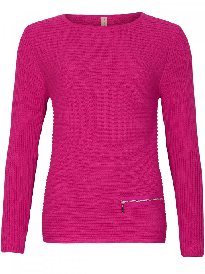 Tröja Zip cerise från Skovhuus