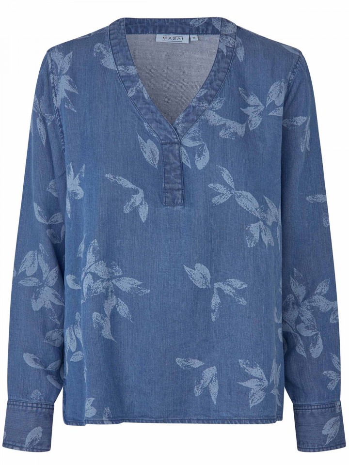Blus Dariane blå från Masai