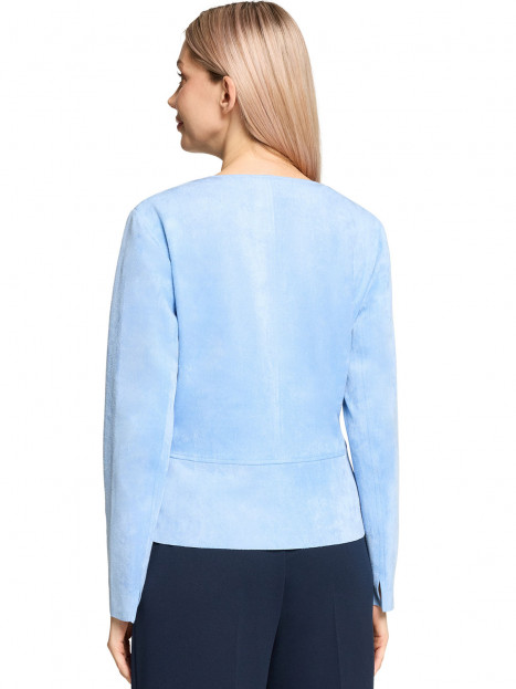 Jacka ljusblå mockaimitation från Betty Barclay