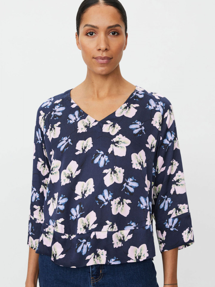 Blus Benika blå från Masai