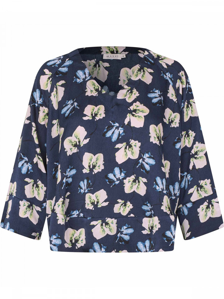 Blus Benika blå från Masai