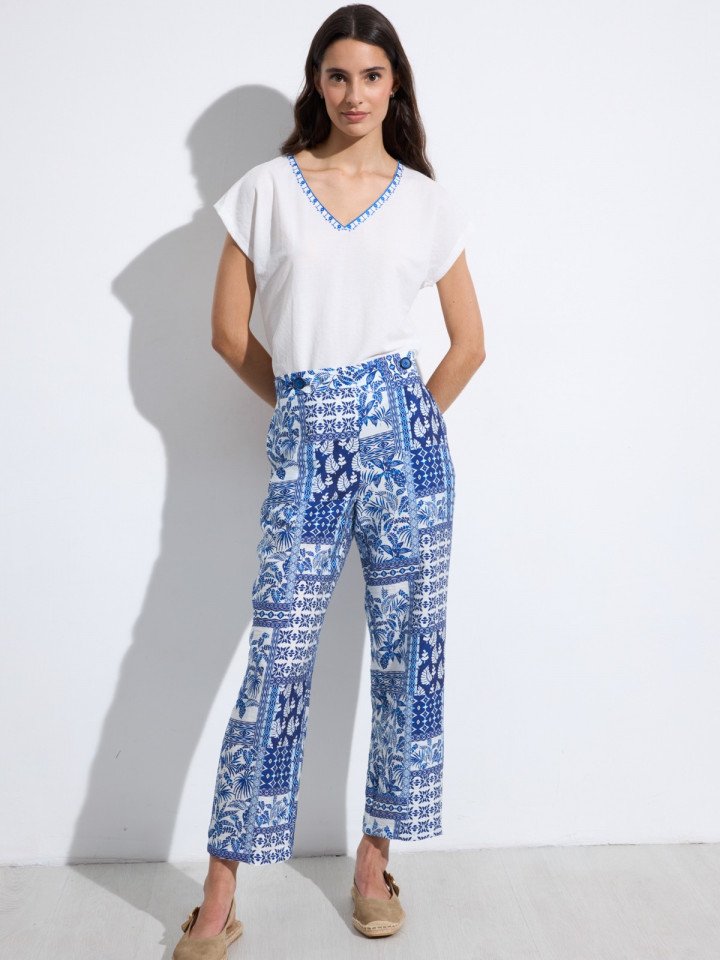 Byxa Crocus Blue från Tinta Style