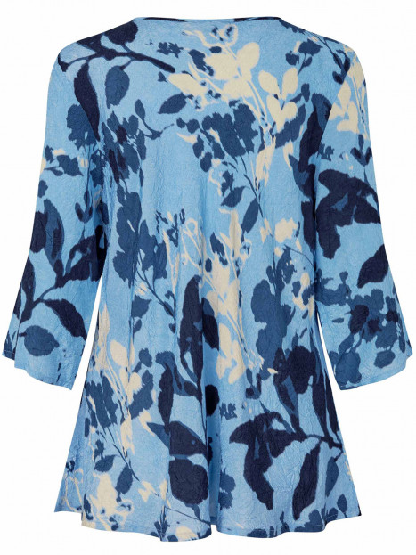 Blus Katacia Blue Flower från Masai