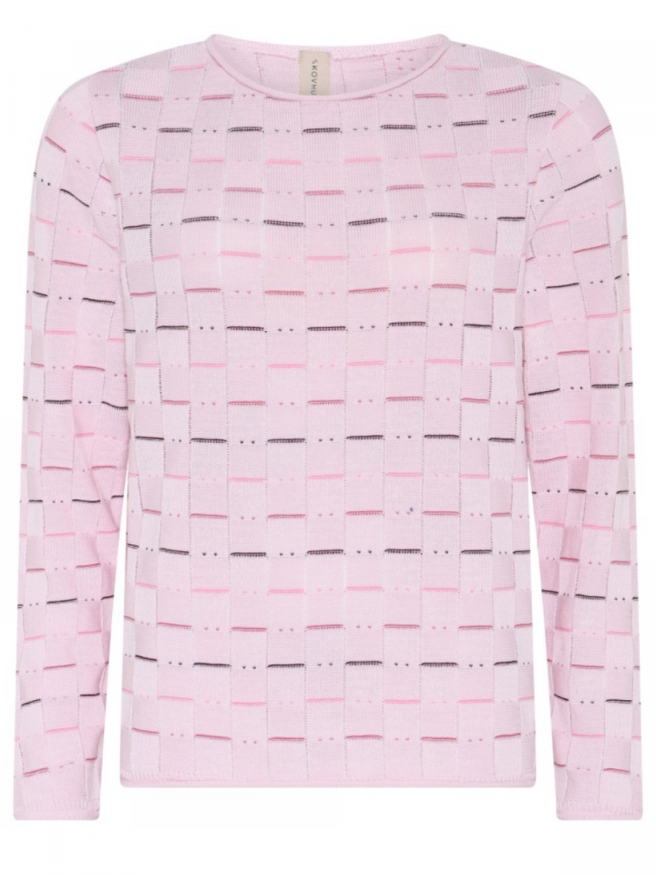 Tröja Rosa/Ruta från Skovhuus