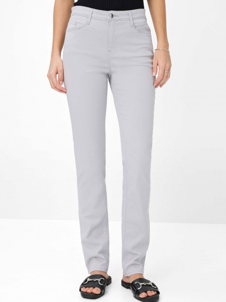 Bomullsbyxa Carola ljusgrå från Brax