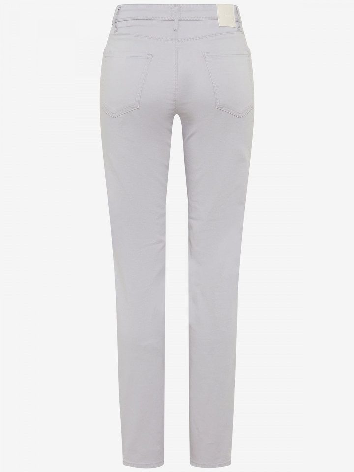 Bomullsbyxa Carola ljusgrå från Brax