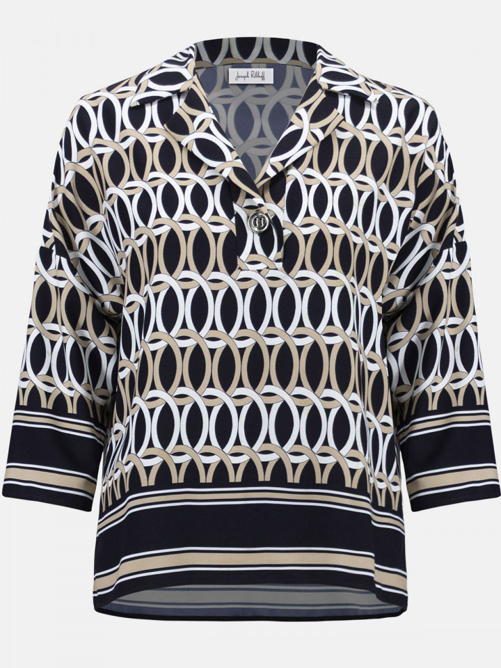 Topp Svart/beige/vit från Joseph Ribkoff