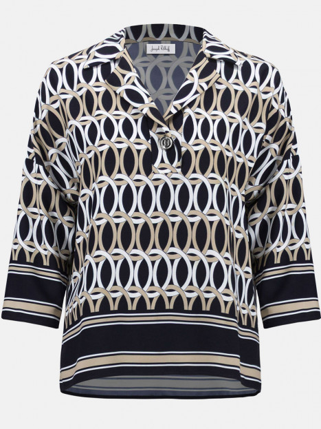 Topp Svart/beige/vit från Joseph Ribkoff