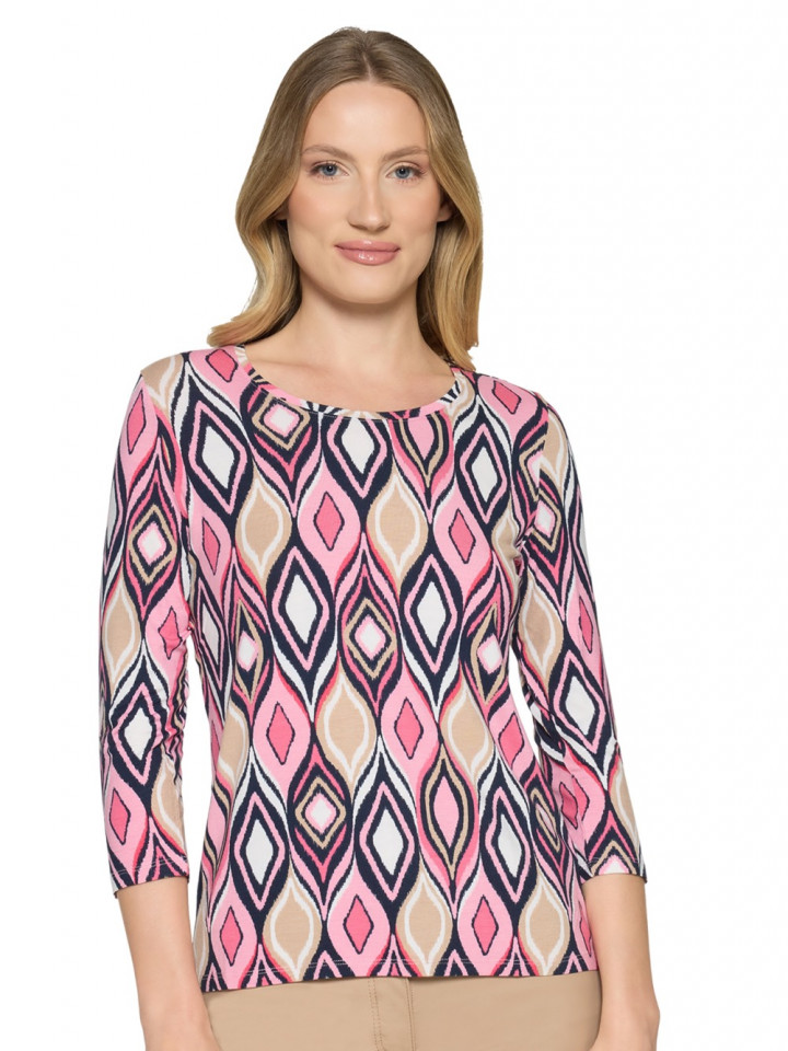 Top Mönstrad Cerise från Betty Barclay