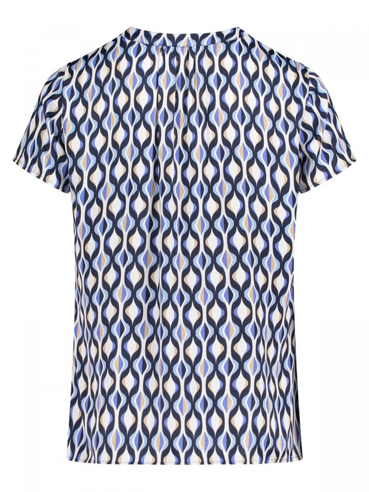 Blus blåmönstrad från Betty Barclay