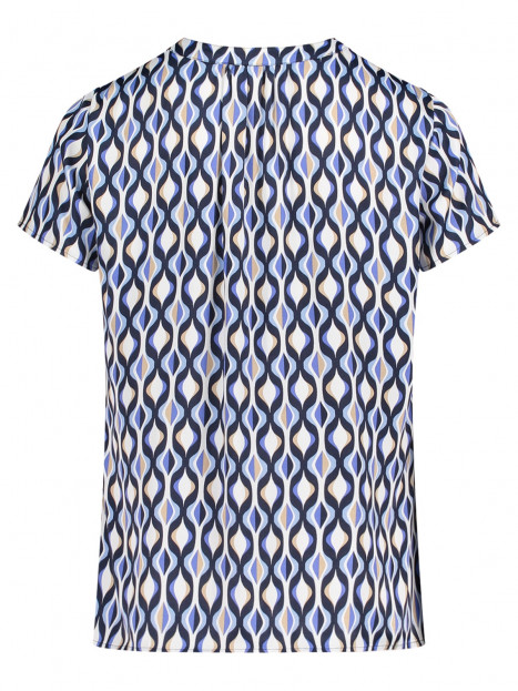 Blus blåmönstrad från Betty Barclay