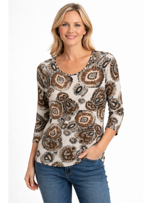 Topp taupe från Marinello